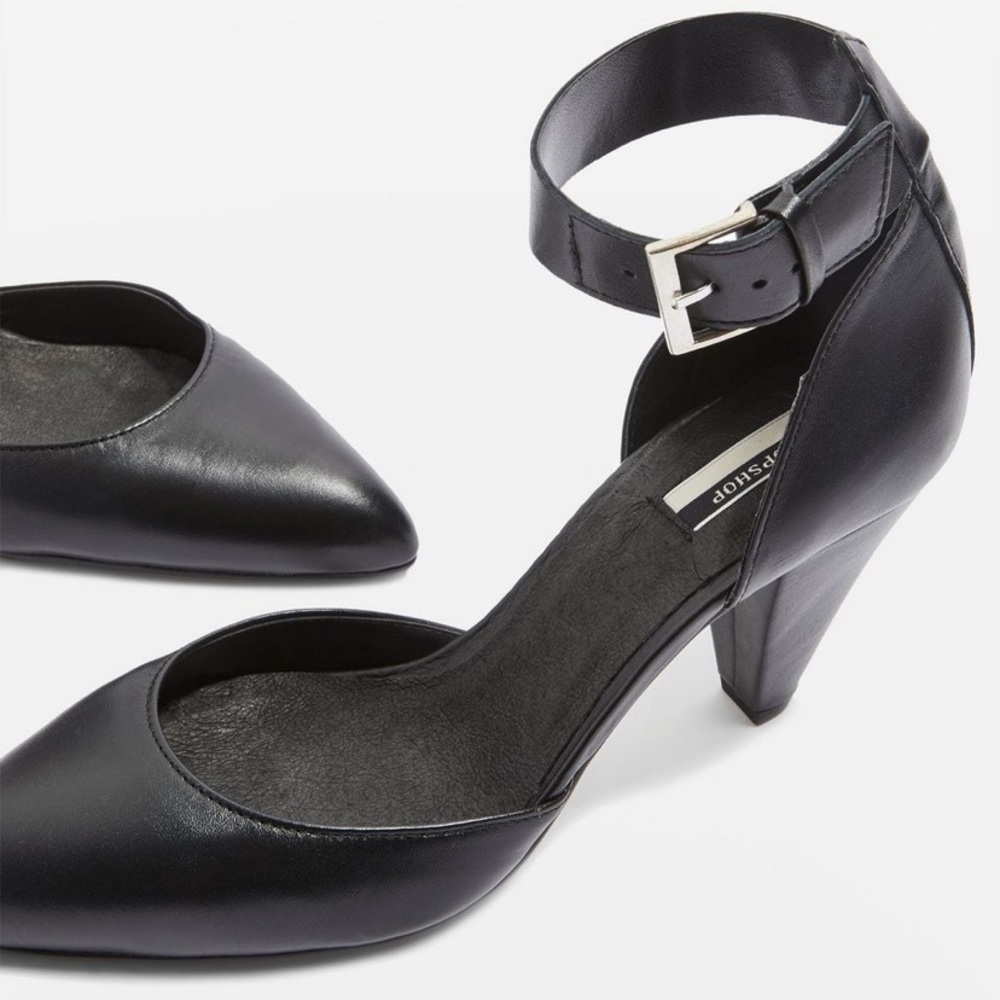 Topshop • Jazzie Cone Heel Shoes
